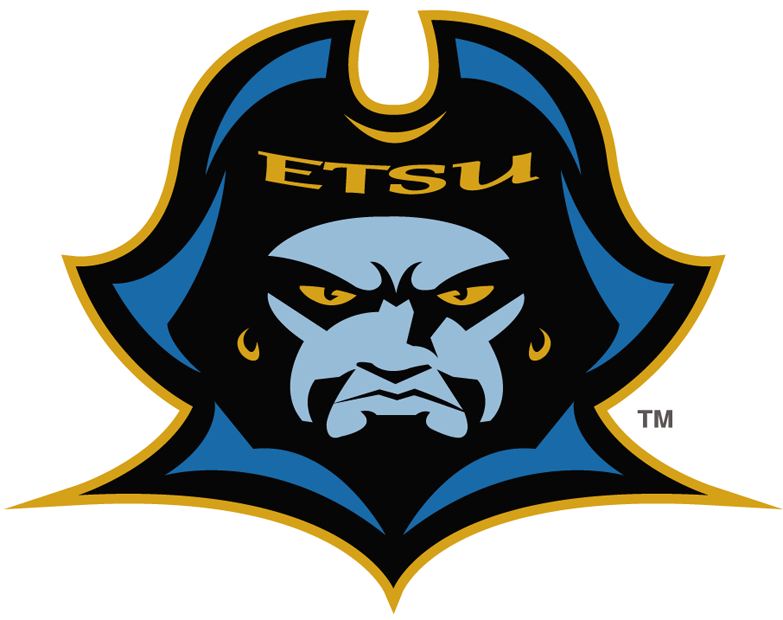 ETSU Buccaneers 2007-2013 Primary Logo iron on paper